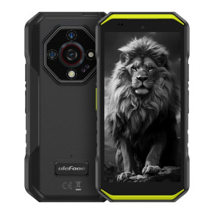  Ulefone Armor X32 Pro 5G, 8 Go + 256 Go, vision nocturne, téléphone robuste IP68/IP69K, écran 5,65 pouces, Android 14, MediaTek Dimensity 6300 Octa Core, réseau : 5G, NFC, OTG (vert) SU863G588-20